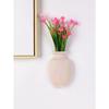 1pc-Magic Silicone Vase Wall Mount Self Adhesive Flower Pot Hanging Decorative Reusable Wall-Mounted Flower Vase Home Decor