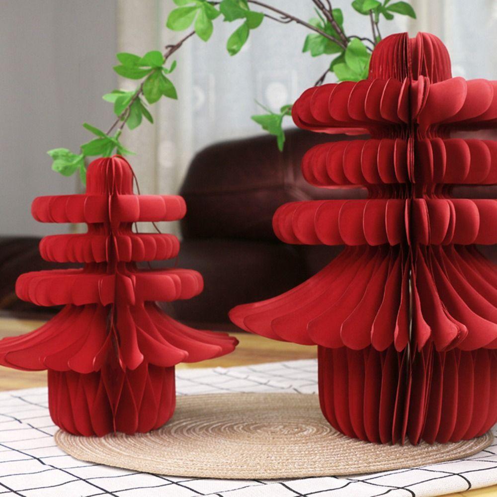 Faltbare 2025 Schlange Waben Dekoration Traditioneller Frühlingsfest Anhänger Party