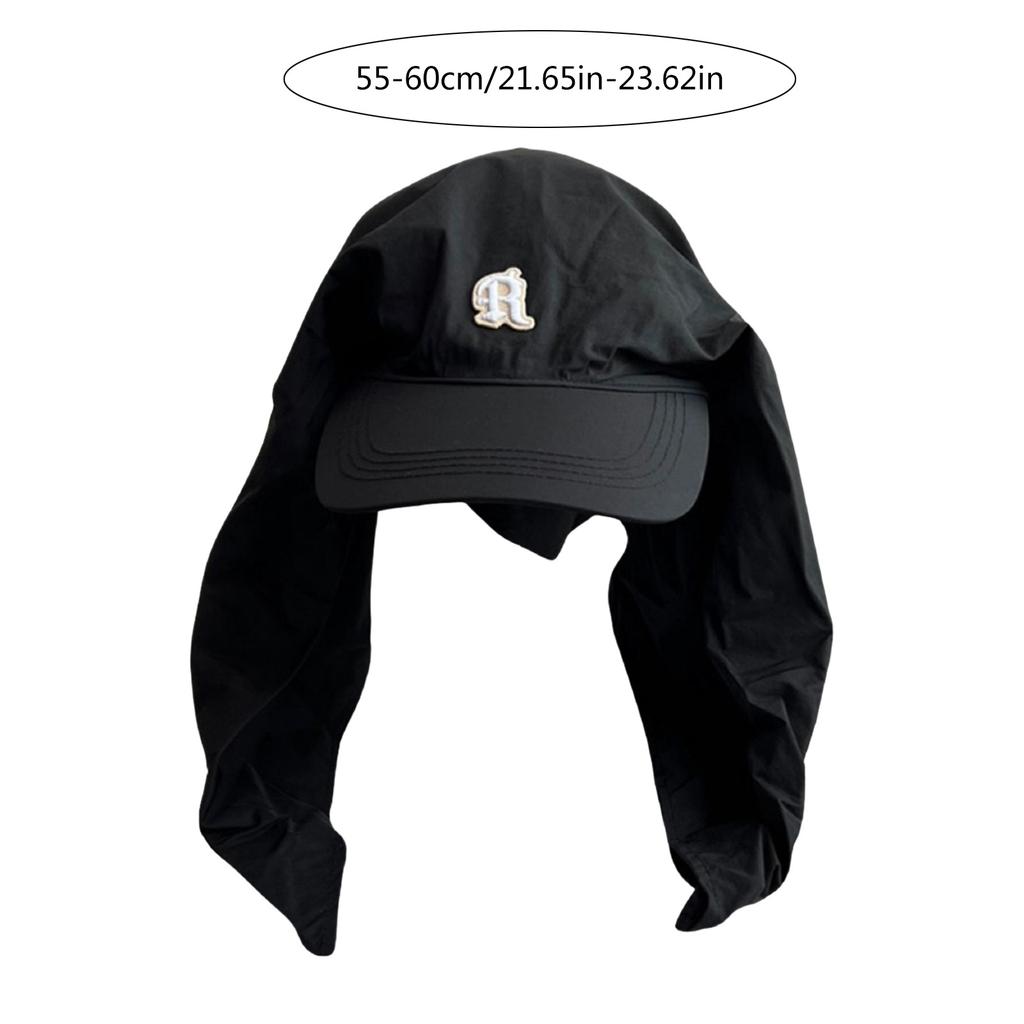 Headscarf Sun Hat for Adult Lightweight Quick Drying Peaked Hat Summer Outdoor Sports Hat Cycling Camping Sunproof Hat