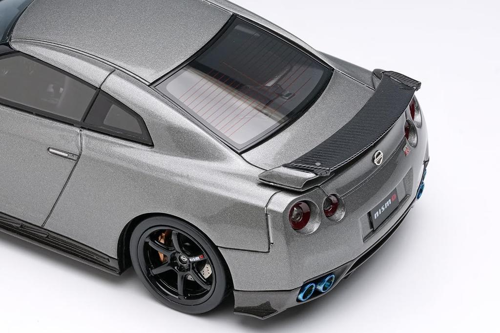 Makeup EIDOLON Scale Nissan R35 CRS 2008 Dark Metal Gray Finished Model EM703 1/43 GT-R (NISMO Version)