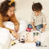3D Wooden Car Shape Matching Puzzle Toy for Early Education
