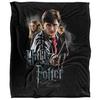 Harry Potter And The Deathly Hallows Silky Cast Supersoft Blanket