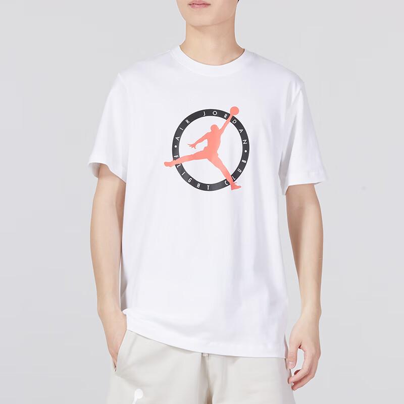 New Jordan T Shirts Men's White DV8437-100