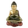 [R6902] - Red Gold 'Buddha' Resin Figurine - 25x18x15 Cm