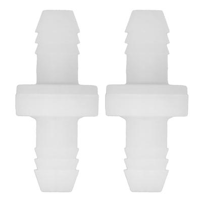2Pcs Check Valve 3 8in 10mm Plastic 1 Way Water Non Return for Air Compressor Aquarium Pump Fuel Gas Liquid Air CDDV6