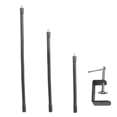 Adjustable Bendable Metal C Clamp Bracket With 1/4 Thread For Sports Cameras Photography Equipment Phone Stand