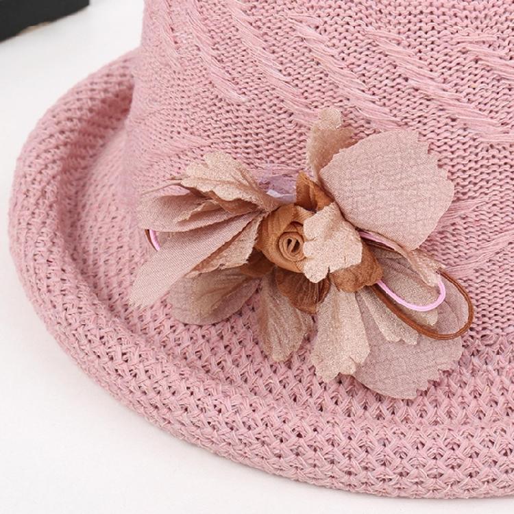 Classical Flower Style Bucket Hat Sun Protection Accessory Lightweight Acrylic Multiple Colorways