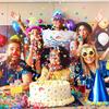 WILLBOND 3000 Pieces Happy Birthday Confetti Birthday Party Cake Confetti Metallic Foil Balloon Table Scatter Decorations for Carnival Baby Shower