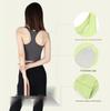 One-Piece Sports Bra with Shock-Absorbing Pads - Pilates & Fitness Vest
