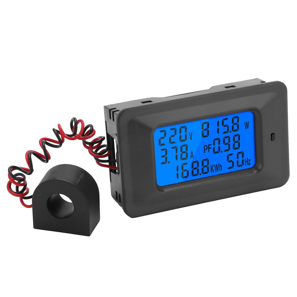 Multifunctional Electricity Monitor Digital Current Voltage Power Energy Meter 110‑250V