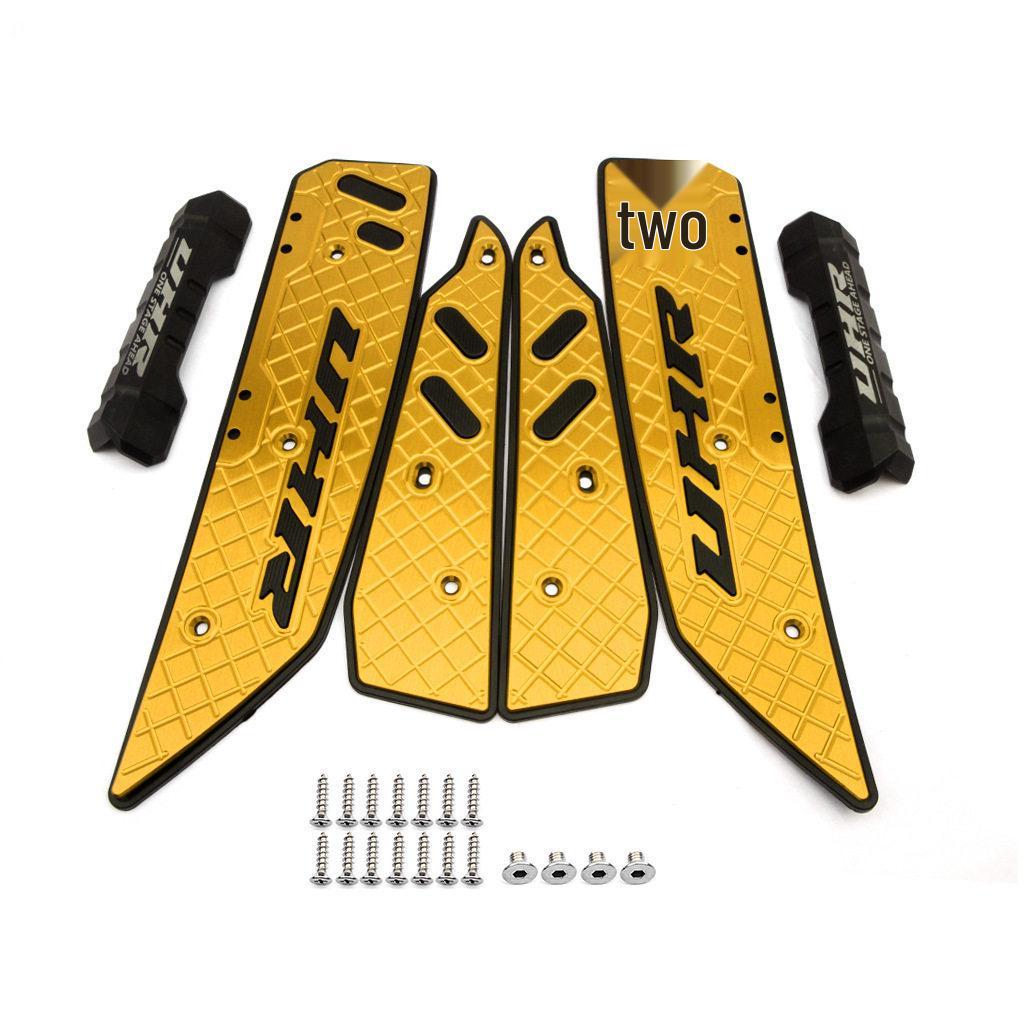 CNC Aluminum Foot Pegs for Haojue UHR150 - Anti-fall, Anti-slip Plate