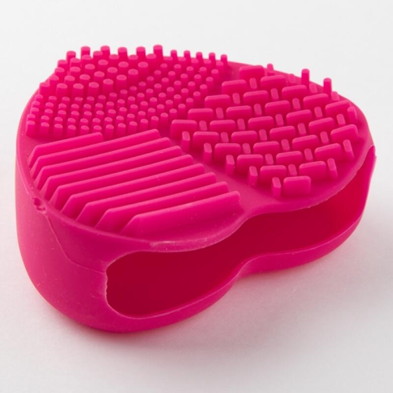 Brush Cleansing Mat Heart Pink (62000479)