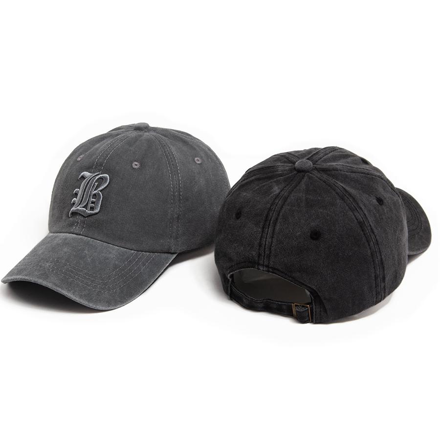 Fashion 3D Embroidery Letter Baseball Cap Men Women Vintage Washed Soft Dad Hat Snapback Retro Hip Hop Outdoor Casual Visor Caps