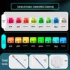 Glow-in-the-Dark Fluorescent Pigment Set for Kids - Perfect for DIY Clothes, Shoes, Plaster Dolls, and Hand-Painted Crafts!