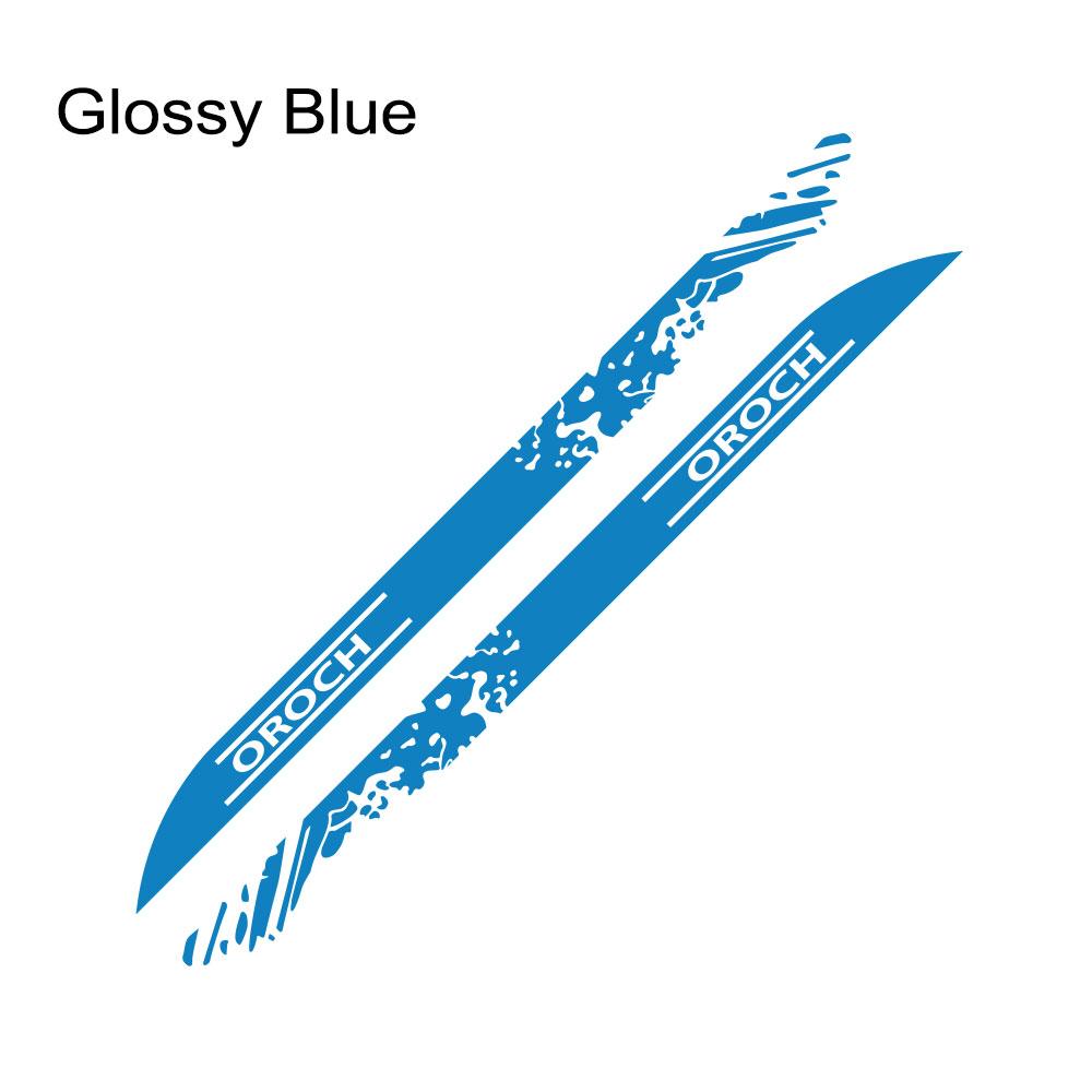 BGX1 Pickup Door Side Skirt Decals For Renault Duster Oroch Car Stickers Truck Graphics Vinyl Decor Sticker Cover Auto Accessories