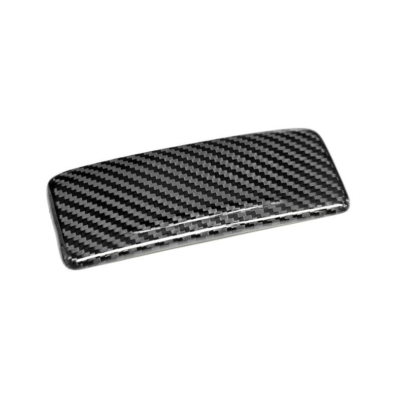 For Infiniti G35 G37 car cigarette lighter outer cover genuine dry carbon fiber decorative sticker