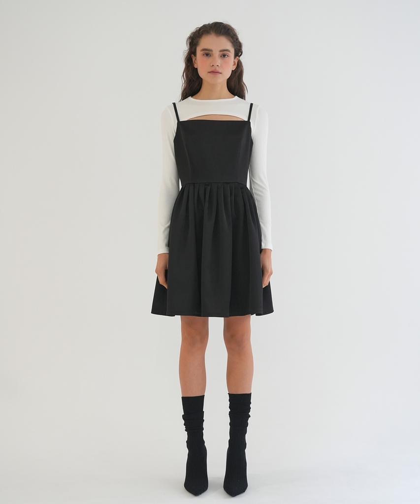 PAUL&ALICE Black Mini Dress