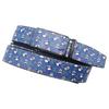Panda Bamboo Print Graffiti Automatic Buckle Leather Belt