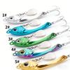 7-15GDark MoonVIBLure Bait Long Casting Micro Spinnerbait for Bass and Perch Fake Bait Fishing Lure