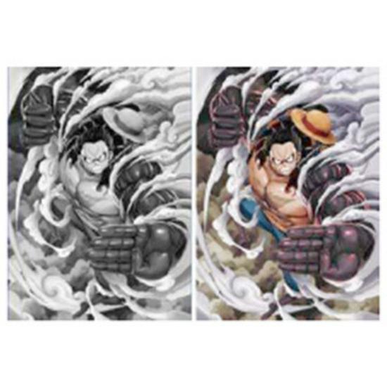 One Piece 3D Anime Farbverlauf Lentikular Stereoskopisches Gemälde