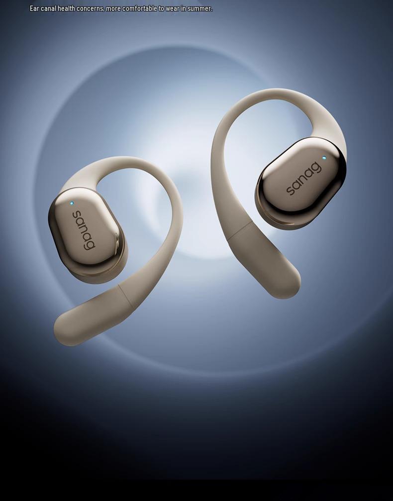 Sanag C16S Ear-Hook Bluetooth Headphones: Open-Ear Design, Ultra-Long Battery Life, 2025 Model