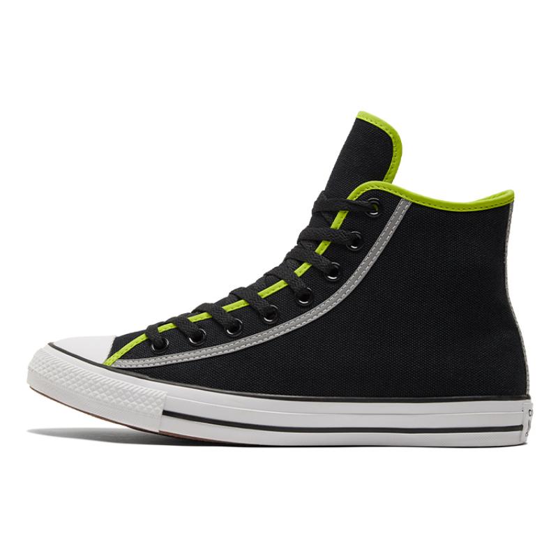 

Converse Chuck Taylor All Star Deconstructed Trendy Everyday Versatile High-Top Espadrilles Unisex Black & Green 37.5