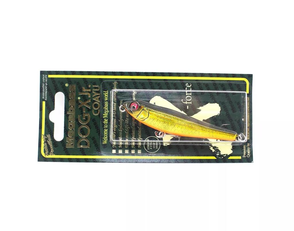 Megabass DOG-X Jr COAYU GG Lure (Megabass Kinkuro)