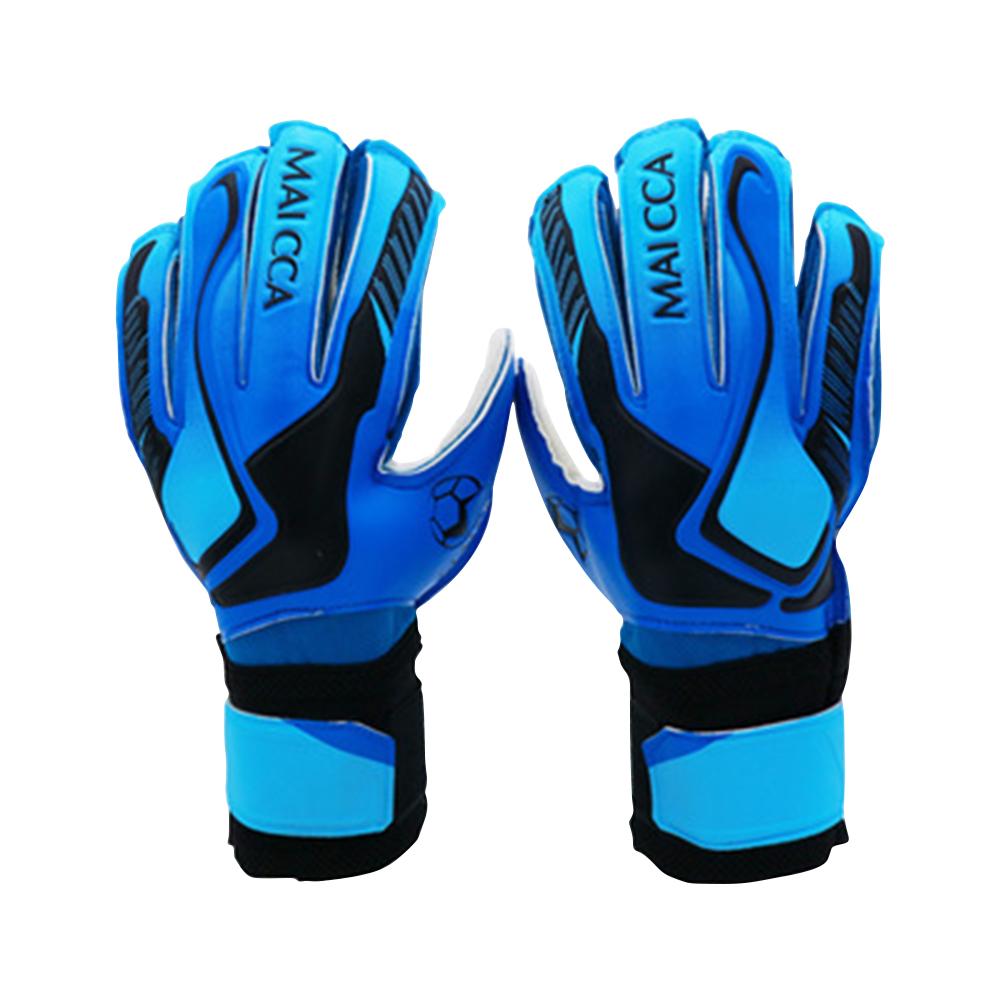 Imcnzz Wear-Resistant Latex Finger Gloves Football Goalkeeper Non-Slip Protective Gear Outdoor Sports Equipment Universal Style