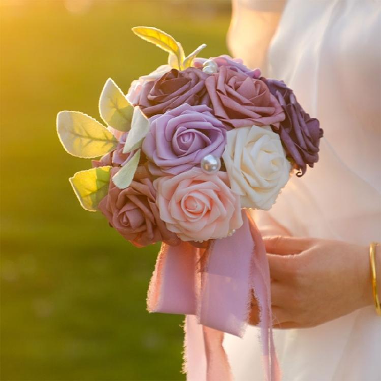 Wedding Artificial Flower Bouquet Simulation Wedding Flower Arrangement