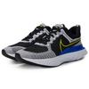 Nike Zapatillas React Infinity Run Flyknit 2 Racer Blue Cyber para Hombre Negro Blanco CT2357-100