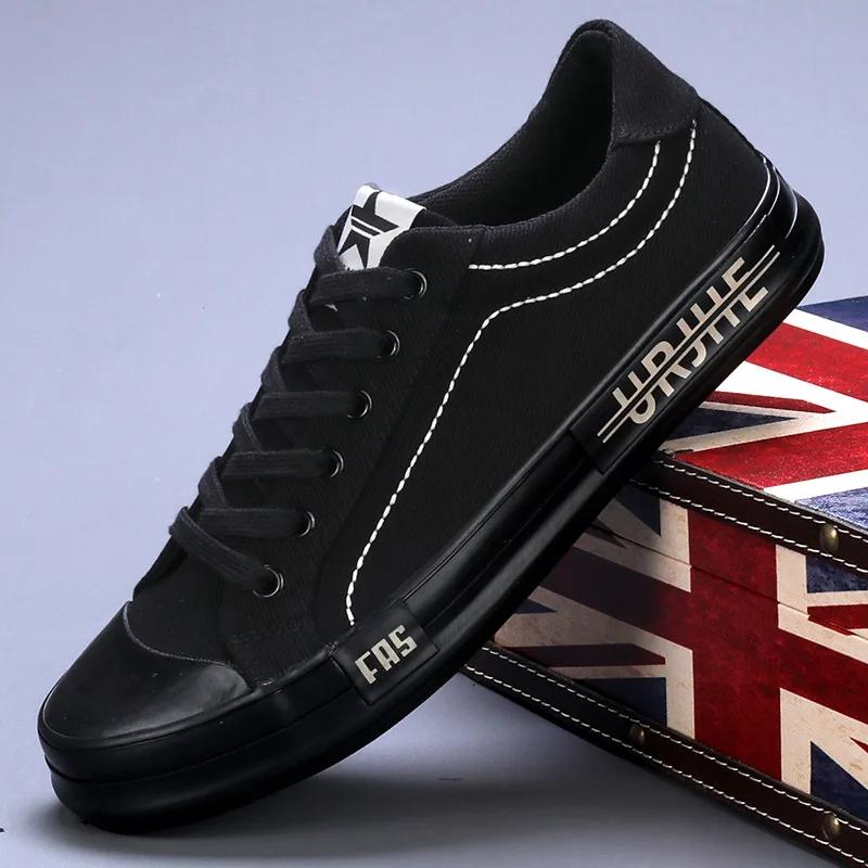 Mens Canvas Shoes 2025 New Outdoor Walking Sneakers Autumn Comfortable Outdoor Casual Shoes Quality Trend Board Shoes Masculino