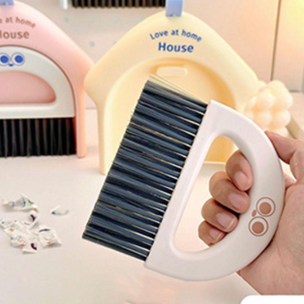 Detachable Mini Broom Dustpan Set Cartoon Keyboard Cleaning Brush Dustpan Shovel Set  Desk