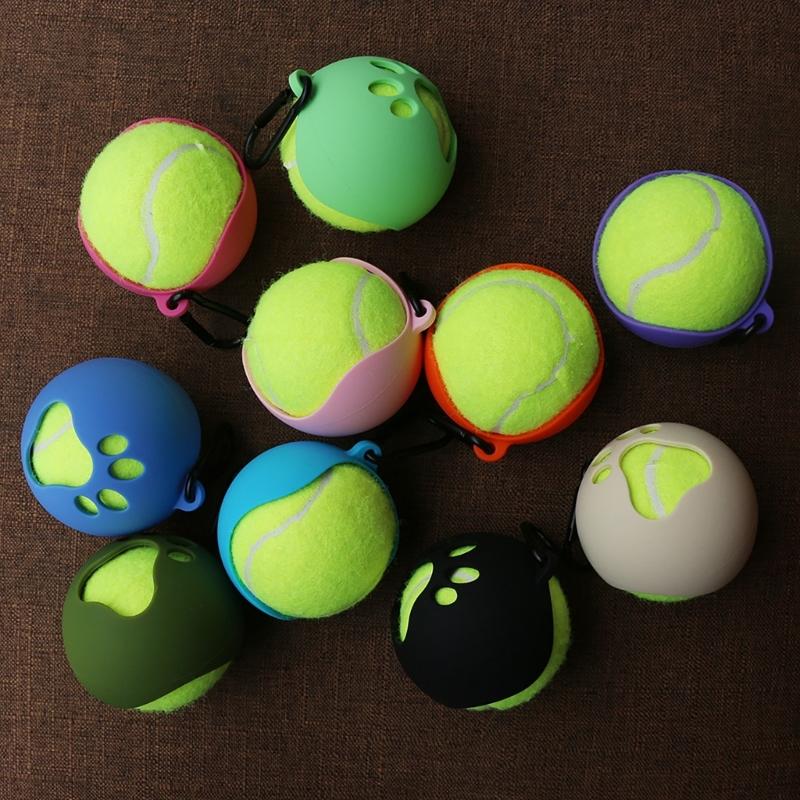 Portable Tennis Ball Holder Convenient Pet Ball Holder with Hands Free Dog Leash Attachment for Active Pets Easy Install