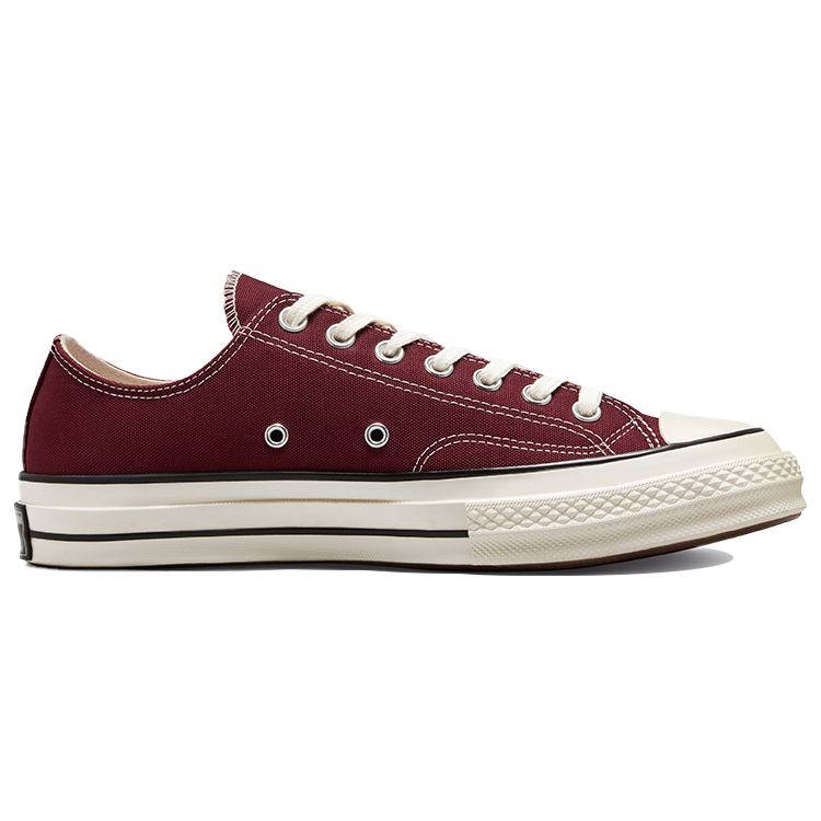 Кроссовки Converse Chuck 70 Low Deep Bordeaux Unisex Red Egret Black 171570C 43 — фото 2