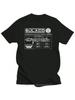 Nuova Maglietta Casual Unisex Top Specifiche Nave Spaziale USS Sulaco Maglietta con Targhetta Harajuku Abbigliamento Unisex Girocollo Maglietta Fitness
