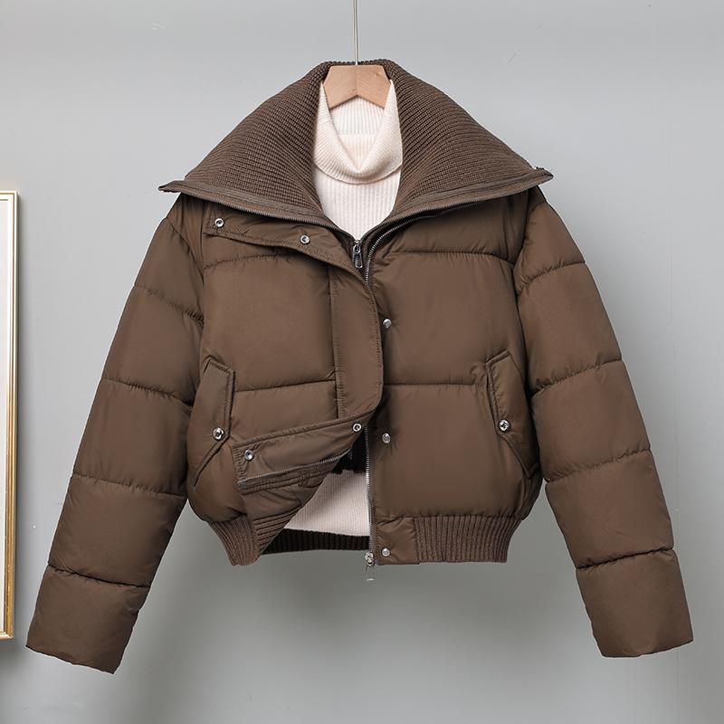 Fashion Winter Woman Parkas Loose Thick Warm Short Jacket Women's Coats