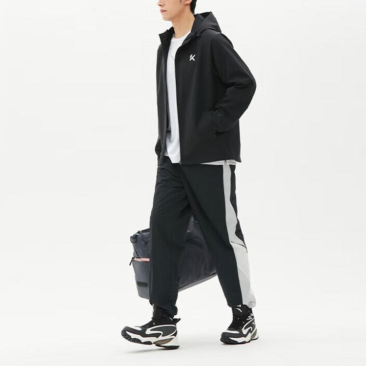 Anta Basketball Collection Trench Coat Men's Basic Black 952411602-4