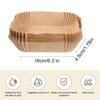 Water-Proof Even Heating Air Fryer Liners Disposable Paper Roasting Microwave Wide Application