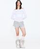 Kimseupeulesikoteunmakes Sheer Wool Tencel Long Sleeve T-Shirt White