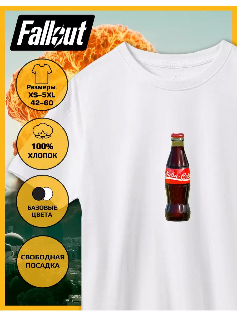 T-shirt with Fallout Print 4XL