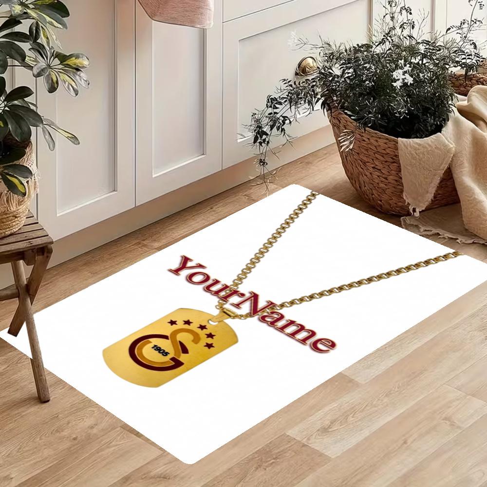 Galatasaray Customize Your Name Kitchen Rug Runner Rug Laundry Mat Hallway Entryway The Best Gift Choice