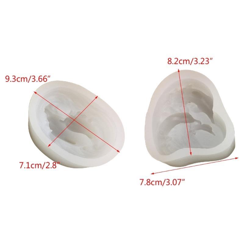 Cylinder Mold Silicone Mold for Candle Making Reusable Resin Mould