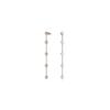Constella Rose Gold Tone Embedded Earrings Women Earrings 5661463
