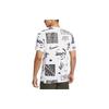 Nike Joga Bonito Print Soccer Sport Short Sleeve T-Shirt Men Tops White DD1845-100
