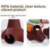 Artificial Three Way Reptile Tunnel 3D Printed Lizard Hideaway Cave  For Eyelash Geckos