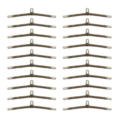 20Pcs Rubber AntiTangle Sleeves Fishing Hook Line Aligner Antitangling Fishing Terminals Carp Fishing Accessories