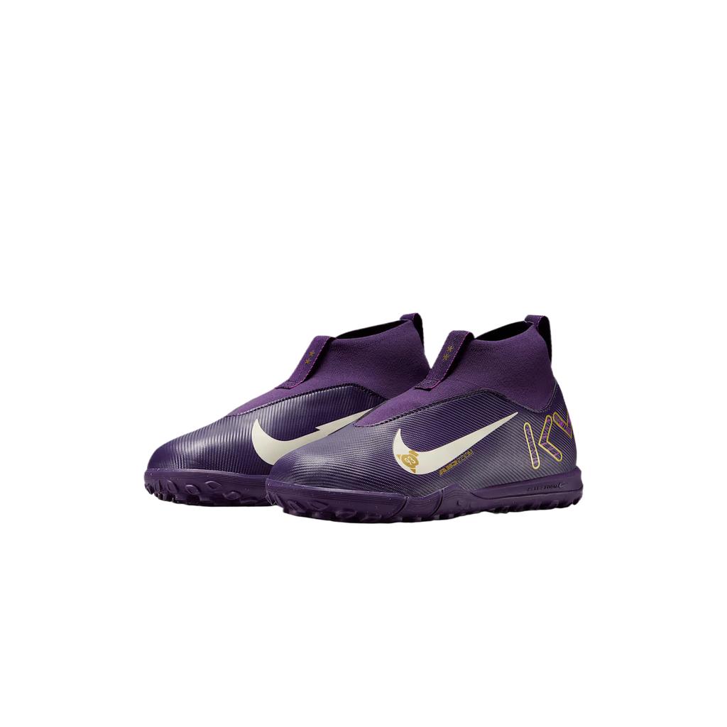 Kylian Mbappé x Nike Zoom Mercurial Superfly 10 Academy TF GS Grand Purple Kids Sneakers Pale-Ivory HF3420-500