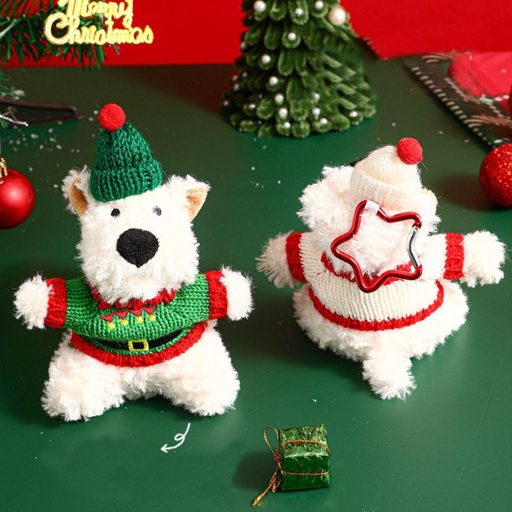 West Highland Dog Dolls Pendant Cartoon Bag Charms NEW Keychain