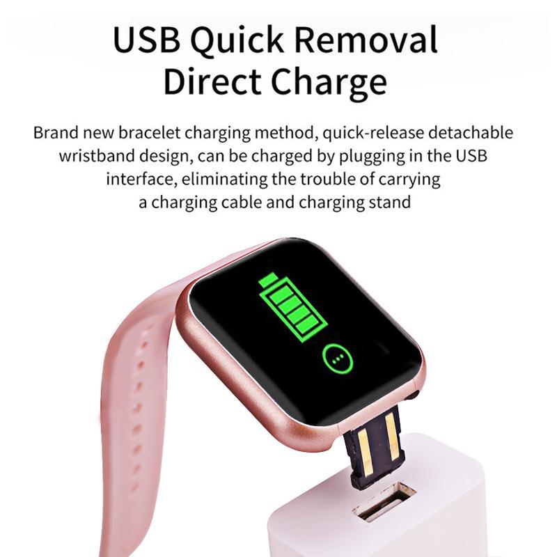 Buy The Y68 Smartwatch with A 1.3 Inch Screen, IP67 Water Protection and A  Pulsometer at affordable prices — free shipping, real reviews with photos —  Joom