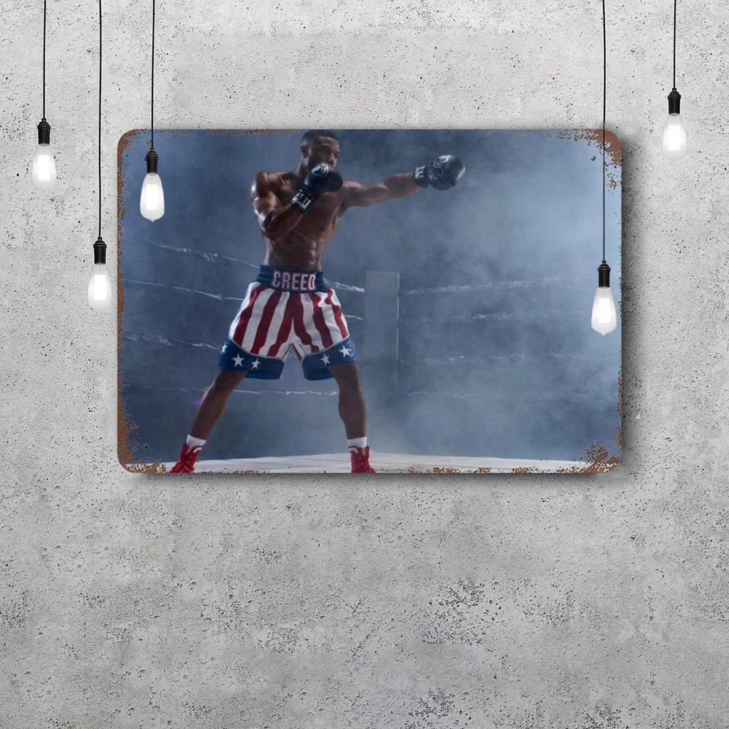 Creed III Creed II Metal Signs wall decor Vintage Tin Signs Captain Metal Poster Decor for Bar Pub Club Wall Decoration